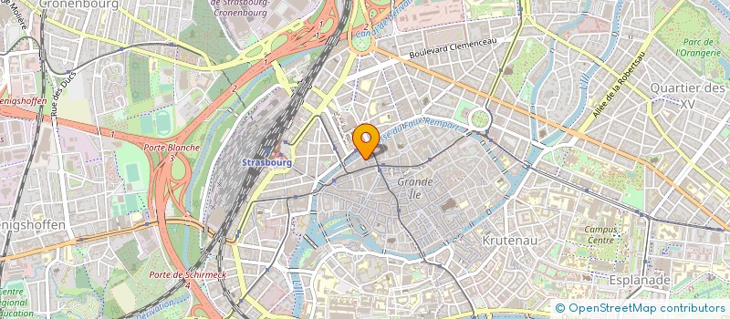 localisation de l'entreprise CONNECTIS à STRASBOURG