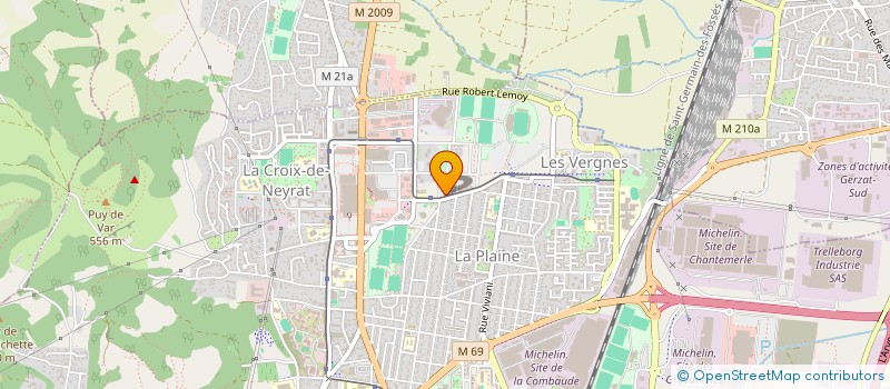 localisation de l'entreprise CONNECTJEUNES  CLERMONT-FERRAND