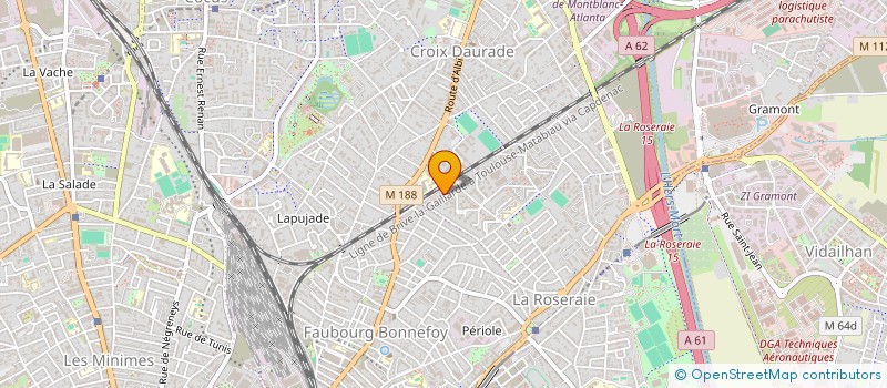 localisation de l'entreprise CONNECTSTORE  TOULOUSE