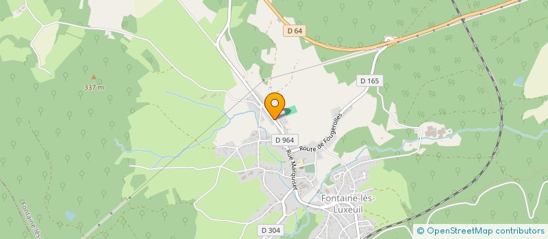 localisation de l'entreprise CONNEMARA  FONTAINE-LES-LUXEUIL