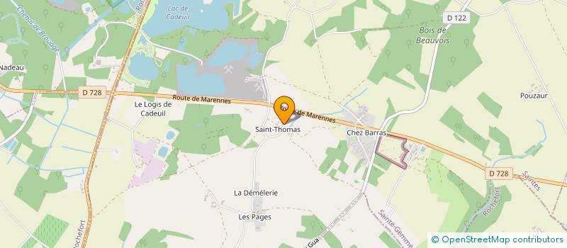 localisation de l'entreprise CONNEMARA  SAINTE-GEMME