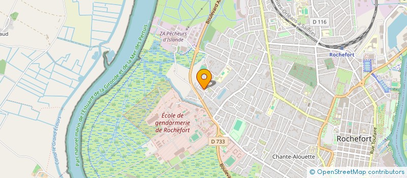 localisation de l'entreprise CONNEX'CITE  ROCHEFORT