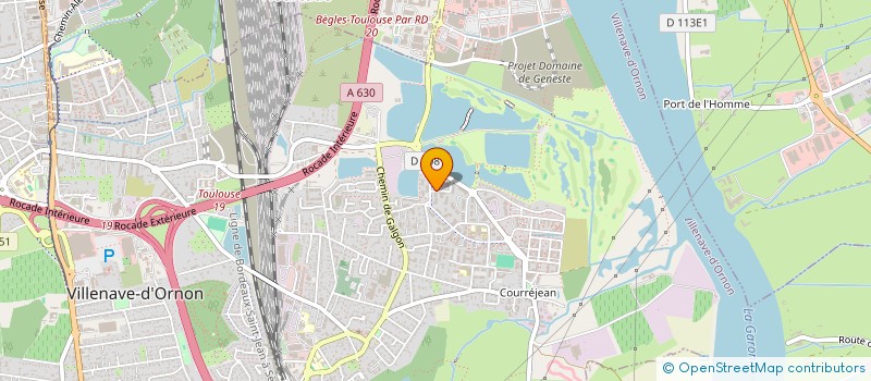 localisation de l'entreprise CONNEX RECONNECTE TON ATTENTION A LA REALITE  VILLENAVE-D'ORNON