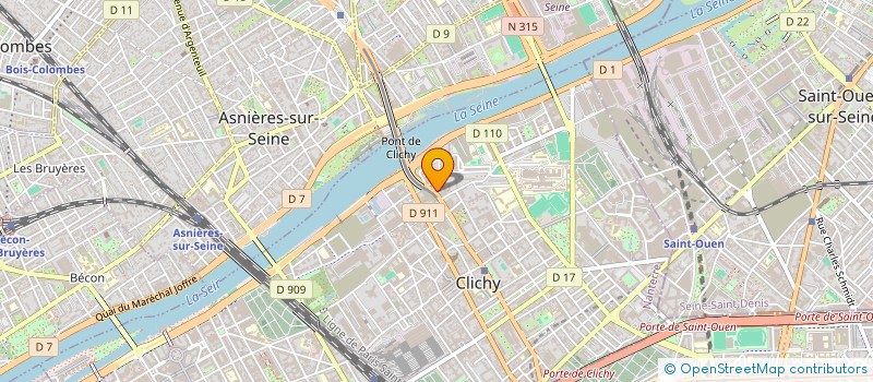 localisation de l'entreprise CONNEX'VIDEO à CLICHY