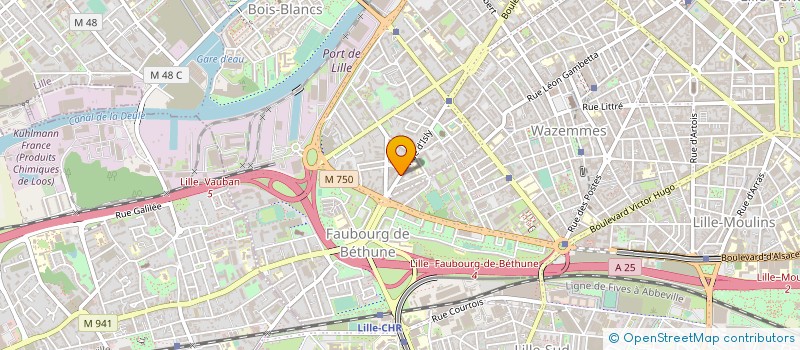 localisation de l'entreprise CONNEXE à LILLE