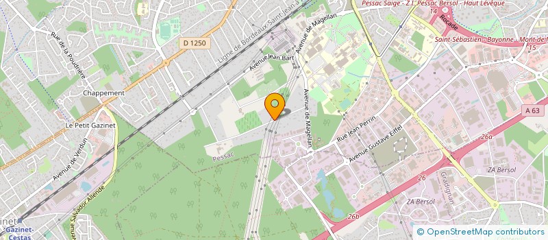 localisation de l'entreprise CONNEXE CONSULTING à PESSAC