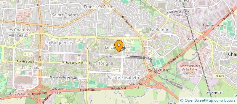 localisation de l'entreprise CONNEXE SERVICE à RENNES