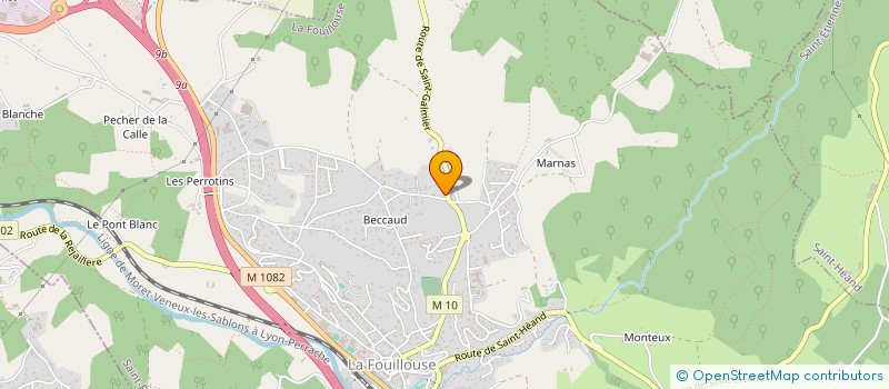 localisation de l'entreprise CONNEXIA  SAINT-ETIENNE