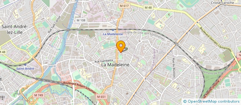 localisation de l'entreprise CONNEXIAL à LA MADELEINE