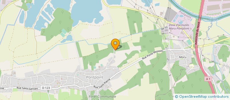localisation de l'entreprise CONNEXION à PONTPOINT