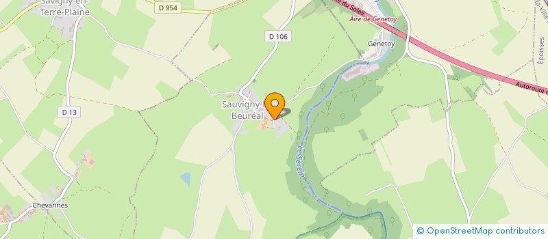 localisation de l'entreprise CONNEXION  SAUVIGNY-LE-BEUREAL