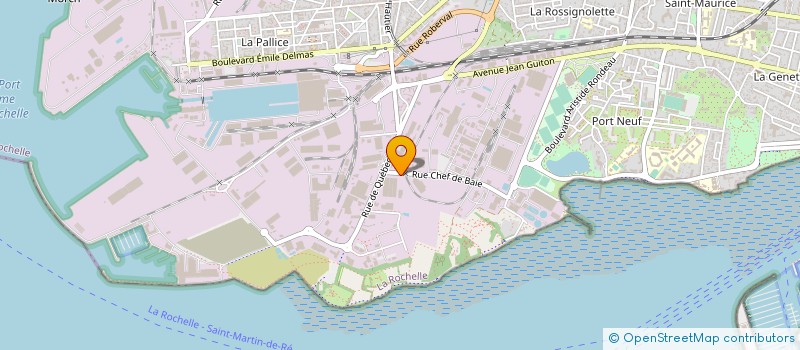 localisation de l'entreprise CONNEXION BOIS DIRECT à LA ROCHELLE