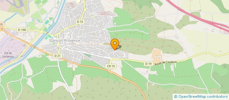 localisation de l'entreprise CONNEXION CONTINUE  LANCON-PROVENCE