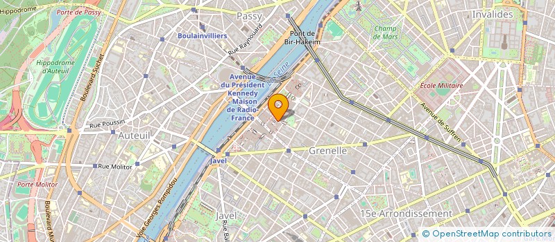 localisation de l'entreprise CONNEXION FRANCE-CHINE  PARIS