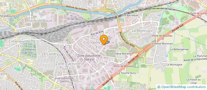 localisation de l'entreprise CONNEXION GRAPHIQUE  CESSON-SEVIGNE