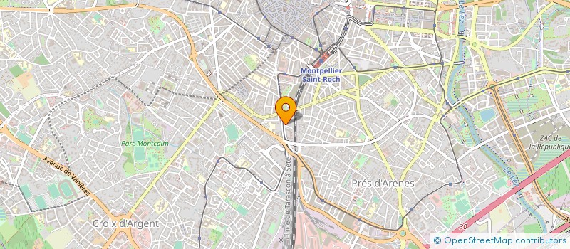 localisation de l'entreprise CONNEXION GRAPHIQUE  MONTPELLIER