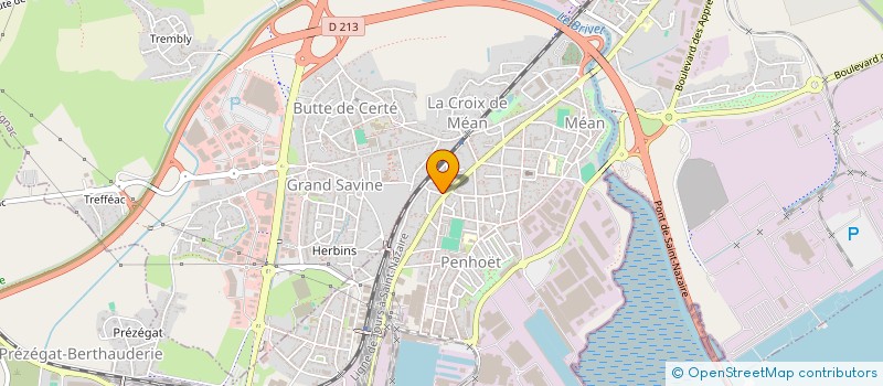 localisation de l'entreprise CONNEXION HABITAT à SAINT-NAZAIRE