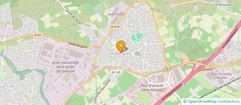 localisation de l'entreprise CONNEXION IMMOBILIER à VENDARGUES