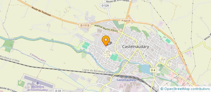 localisation de l'entreprise CONNEXION LAURAGAISE à CASTELNAUDARY