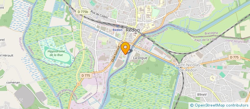 localisation de l'entreprise CONNEXION PAYSANNE  REDON
