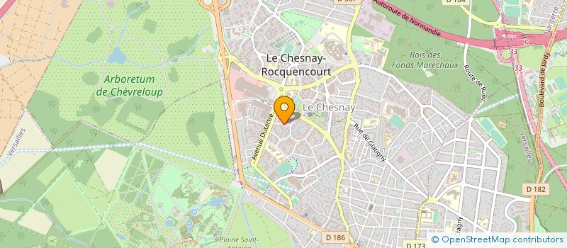 localisation de l'entreprise CONNEXION SANTE à LE CHESNAY-ROCQUENCOURT