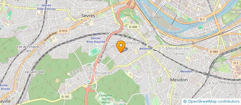 localisation de l'entreprise CONNEXION TIP à MEUDON
