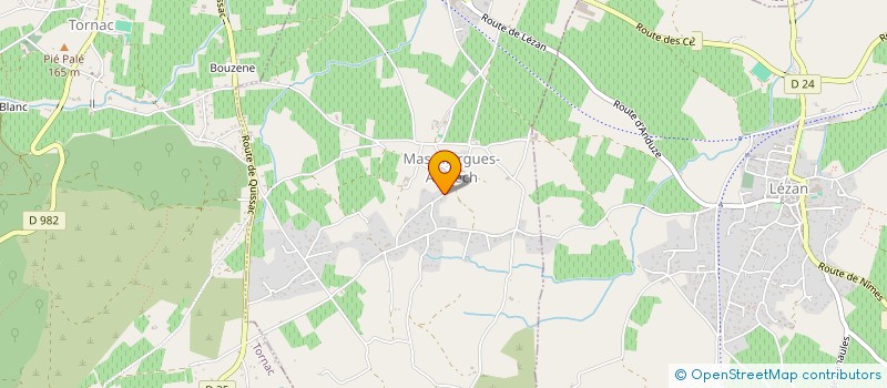 localisation de l'entreprise CONNEXION ZEN FORMATION  MASSILLARGUES-ATTUECH