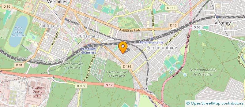 localisation de l'entreprise CONNEXIONS FAMILIALES. SECTION FRANCOPHONE DE LA NATIONAL EDUCATIONAL ALLIANCE FOR BORDERLINE PERSONALITY DISORDER à VERSAILLES