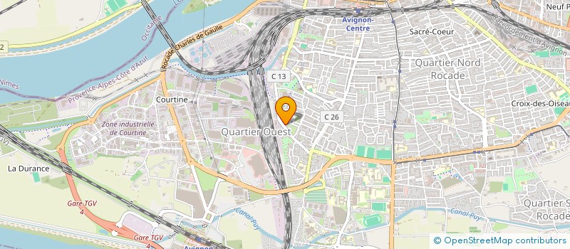 localisation de l'entreprise CONNEXIONS TELEMATIQUES à AVIGNON
