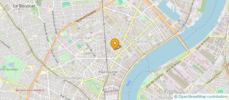 localisation de l'entreprise CONNITY à BORDEAUX