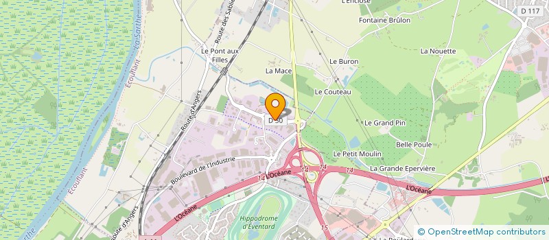 localisation de l'entreprise CONNIVENCE à ECOUFLANT
