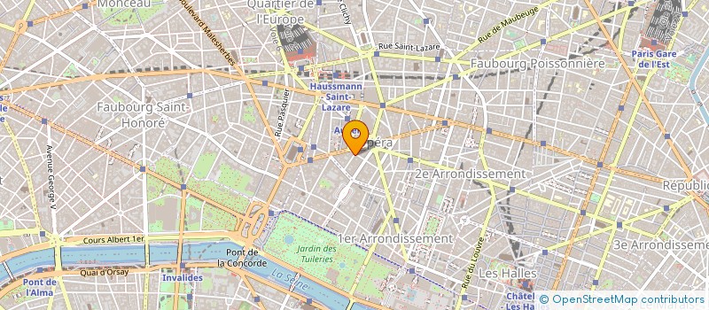 localisation de l'entreprise CONNIVENCE à PARIS