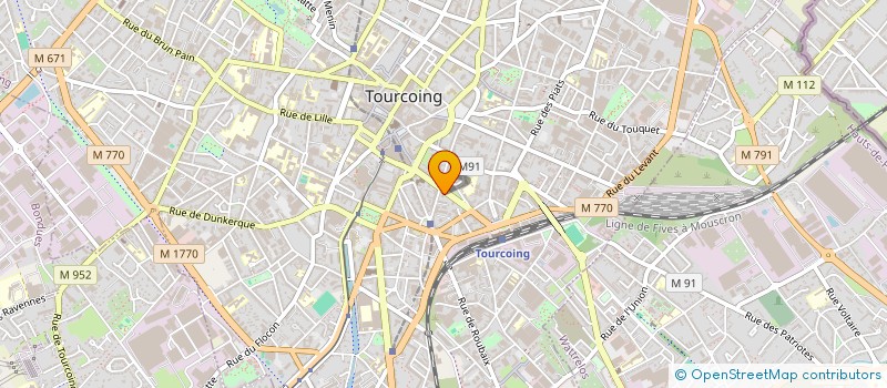 localisation de l'entreprise CONNIVENCE  TOURCOING