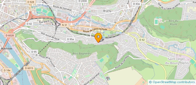 localisation de l'entreprise CONNIVENCES à ROUEN