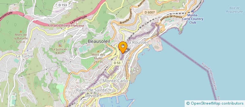 localisation de l'entreprise CONQUEST à BEAUSOLEIL