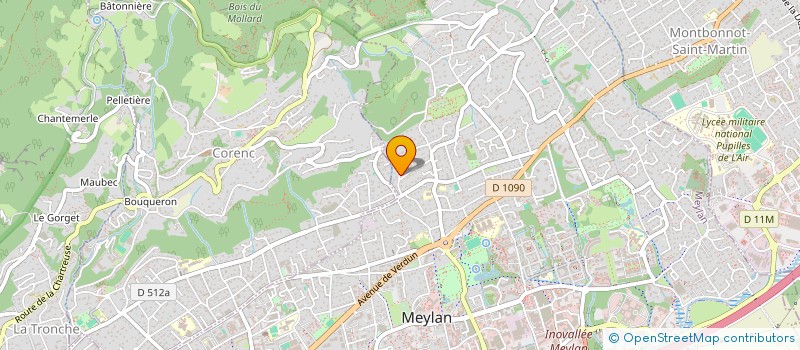 localisation de l'entreprise CONQUEYRAC à MEYLAN