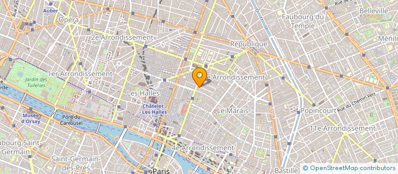 localisation de l'entreprise CONQUISTA  PARIS