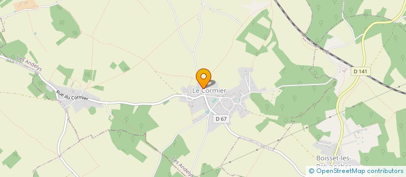 localisation de l'entreprise CONRAD-JOHNSON FRANCE  LE CORMIER