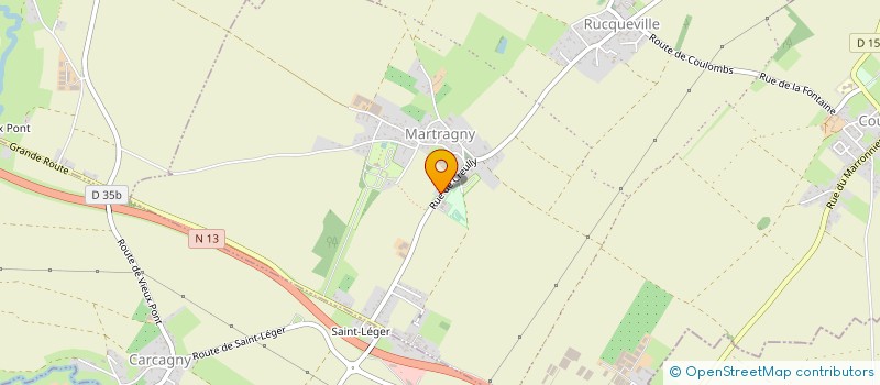 localisation de l'entreprise CONRAUD-DOYE à MOULINS-EN-BESSIN