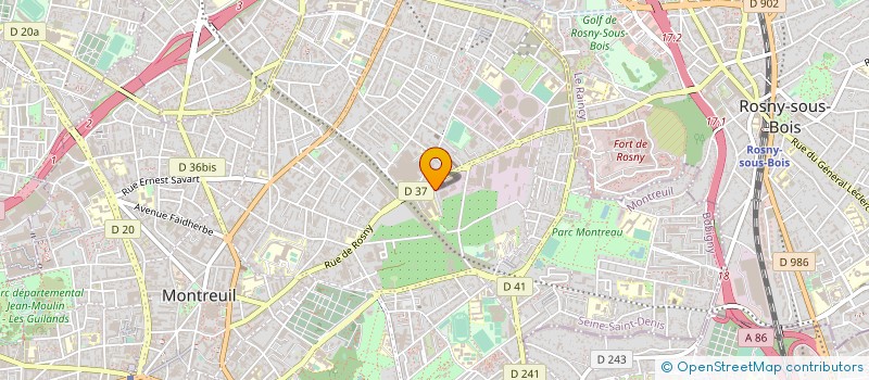 localisation de l'entreprise CONREX  VITRY-SUR-SEINE