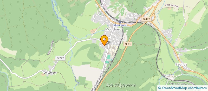 localisation de l'entreprise CONRY FRERES  MOUCHARD