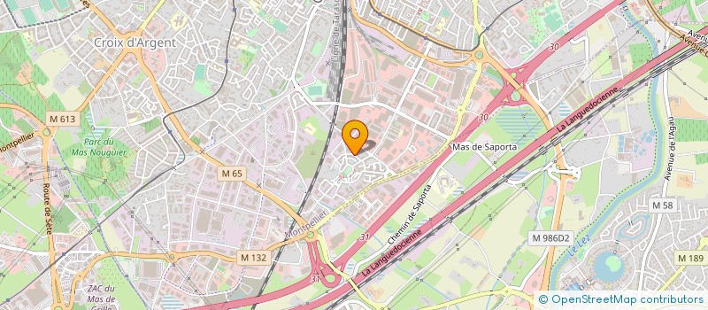 localisation de l'entreprise CONS'CAB à MONTPELLIER