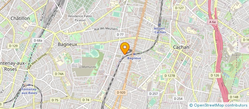 localisation de l'entreprise CONS DECIS REALI AMENA URBAIN RURAL REGI à BAGNEUX
