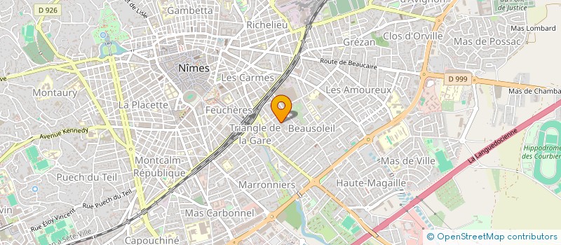 localisation de l'entreprise CONS EAU PLUS à NIMES