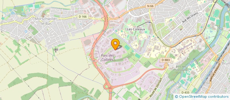 localisation de l'entreprise CONS ETUD DEVEL ELECTROTECHN AUTOMATISME  MULHOUSE