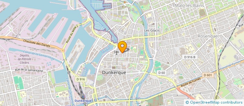 localisation de l'entreprise CONS EUROP ETUDES MONTAGES INDUSTRIELS à DUNKERQUE