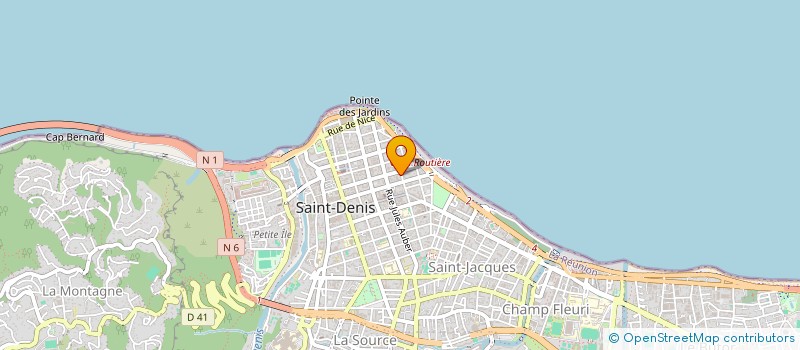 localisation de l'entreprise CONS'O à SAINT-DENIS