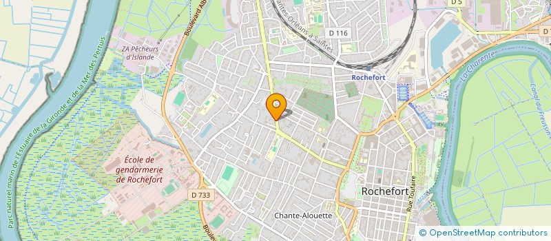 localisation de l'entreprise CONS ORDRE CHIRURGIEN DENTISTE  ROCHEFORT