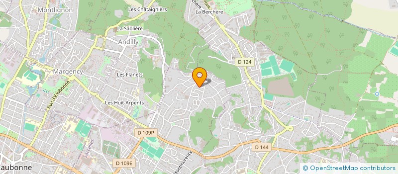 localisation de l'entreprise CONS ORGAN GESTI ENTR SAISI TRAIT INFOR  SOISY-SOUS-MONTMORENCY