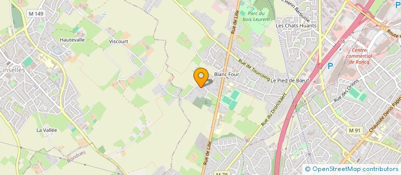 localisation de l'entreprise CONSAPO à RONCQ